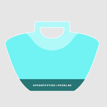 Spodní potisk + podklad