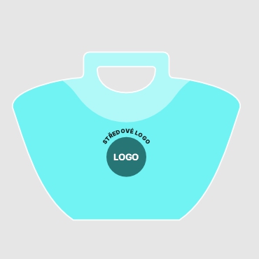 Středové 3D logo max. ø 70 mm